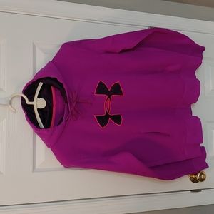 Under Armour XL Neon Purple Semi-Fitted Coldgear Storm Sweatshirt